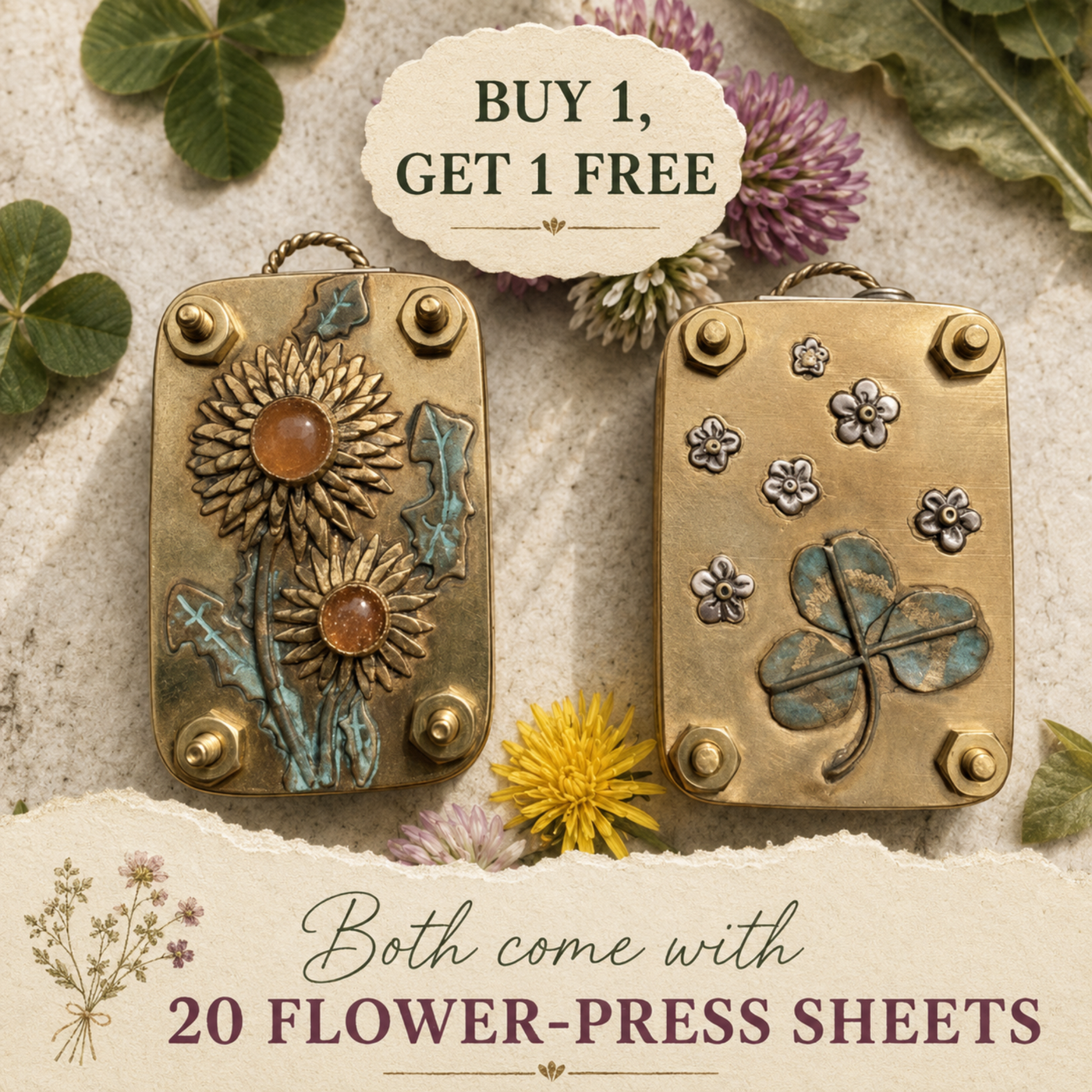 Left Behind™ Mini Flower Press