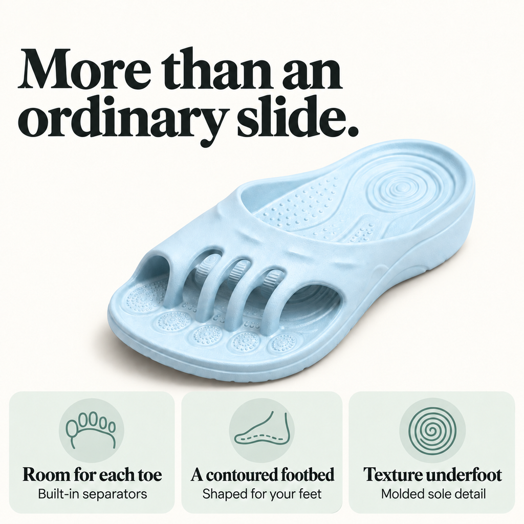 Roomies Toe-Spreading Slides